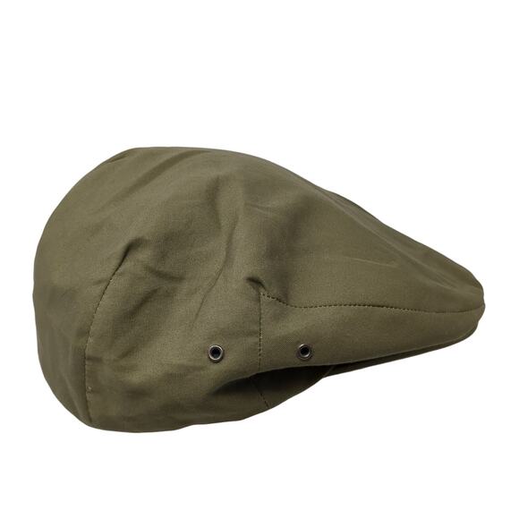 Scala Flat Cap Brown Medium Solid Casual Outdoor Vent Holes Blank - Picture 1 of 9